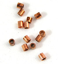 Copper Crimp Beads pk/12