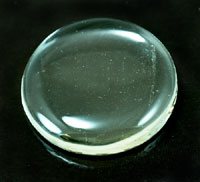 1.75in 44mm Round 9mm thick Glass Wafer-pkg/6