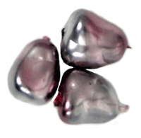 7x6mm Czech Glass Tooth Beads Orchid, .5oz