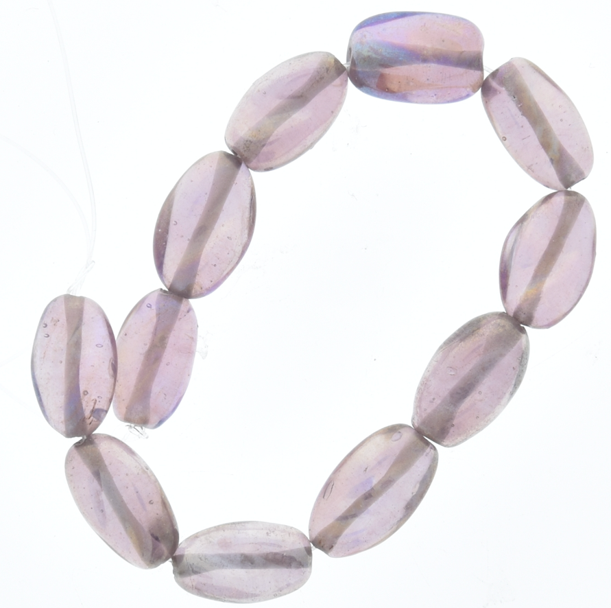 15x10/5 Amethyst Twist Lustre, 7 in Str