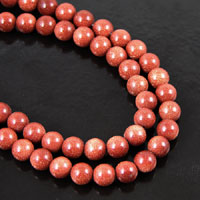 6mm Round Goldstone Beads, 16in strand