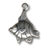Classic Silver Fish Charm EA