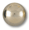 18mm Round Acrylic Cabochon, Silver Color pk/10