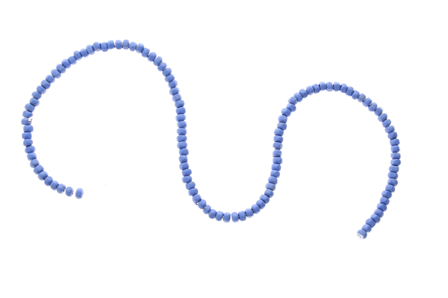 4mm Acrylic Pebble Beads, Denim Lapis, Sold by Strand (8787/05)