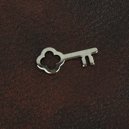 13x27mm Skeleton Key, Vintage Classic Silver, -pk/6