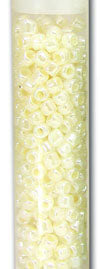 Matsuno 6/0 Seed Beads, Ceylon Light Cream, Approximately 17 Grams (Approx. 374 beads)