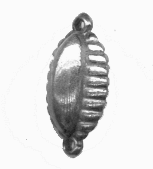 14x25mm Antique Silver Finish Drop Connector, ea