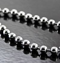 Antiqued Classic Silver Ball Chain, 10ft/spool