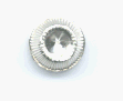 5mm Round Chaton Bezel Setting, antique gold, each