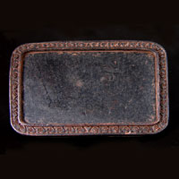 Buckle Antiqued Patina-Rustic (rectangle), ea