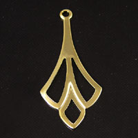 14x31mm Chandelier Drop, Bright Gold Filigree, pk/6