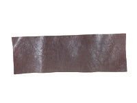 3x7" Cuff Bracelet Leather Dark Brown Swatch-PKG /2