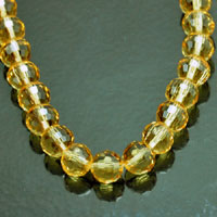 8mm Round Faceted 96 Facet Rich-cut Fire-n-Ice Crystal