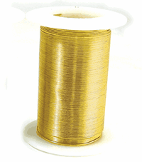 Gold Beading Wire, 24 Gauge, 30 Yards
