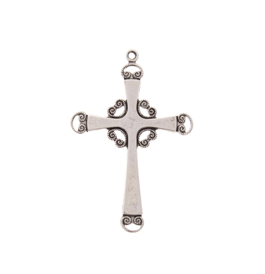 Apostles Cross, Classic Silver, pk/6, 34x50mm 04624CS/6
