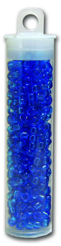 Matsuno 6/0 Seed Beads, Transparent Turquoise, Approximately 16 Grams (Approx. 409 beads)