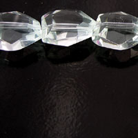 20x25mm Faceted Nugget Fire-n-Ice Crystal