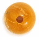 12mm Mustard/Yellow Vintage Lucite Beads, 12 inch strand