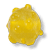 10mm Satellite Jonquil Glass Beads, Sold by Dozen