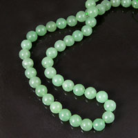 8mm Round Green Aventurine Beads, Sold by 16 inch strand