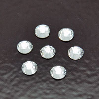 4.6mm Crystal(clear) Flatback, Preciosa Crystal pk/24