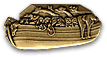 Classic Silver Finish NOAH'S ARK W/ANMLS EA