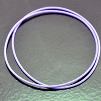 1mm Bungee Bangles, Lavender, pack of 6