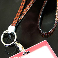 30in Topaz Crystal Eye Glass/Name Badge Holder