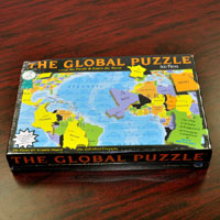 The Global Puzzle(slightly damaged box), each