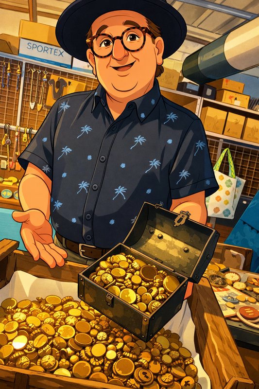 Homer's Digs - Homer's Treasure Chests (full of gold)