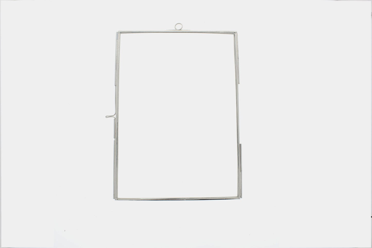 Glass Frame for framing pressed flowers or found objects, Flat, 5" x 7", pack of 2