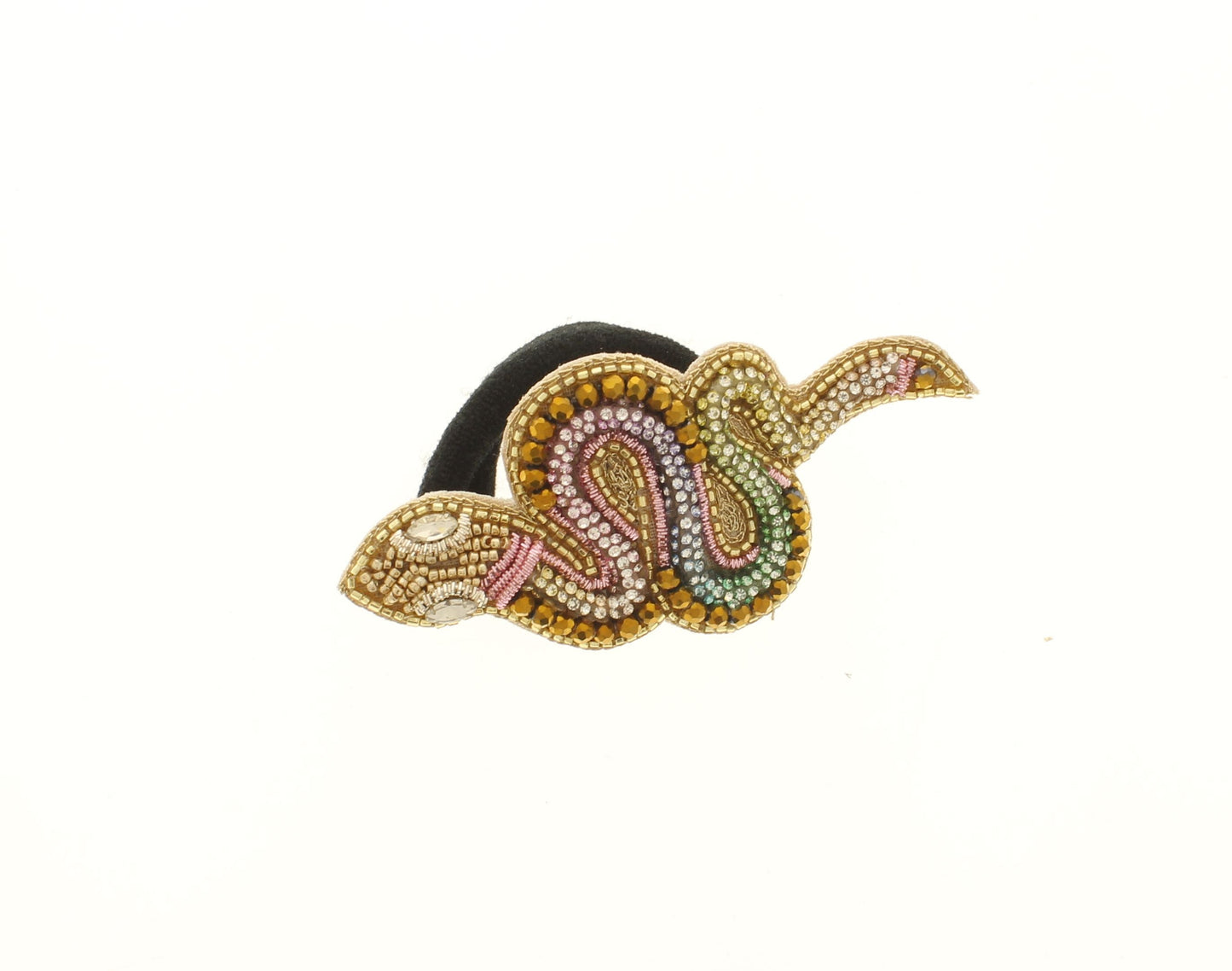 84mm x 43mm Serpent Sparkle Hair Tie, each