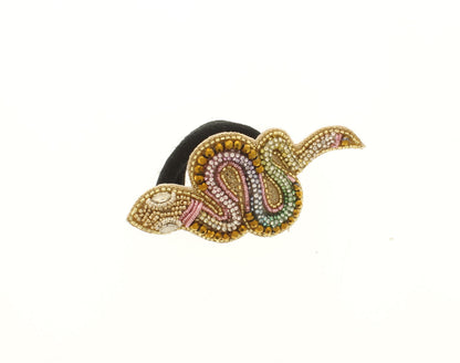 84mm x 43mm Serpent Sparkle Hair Tie, each
