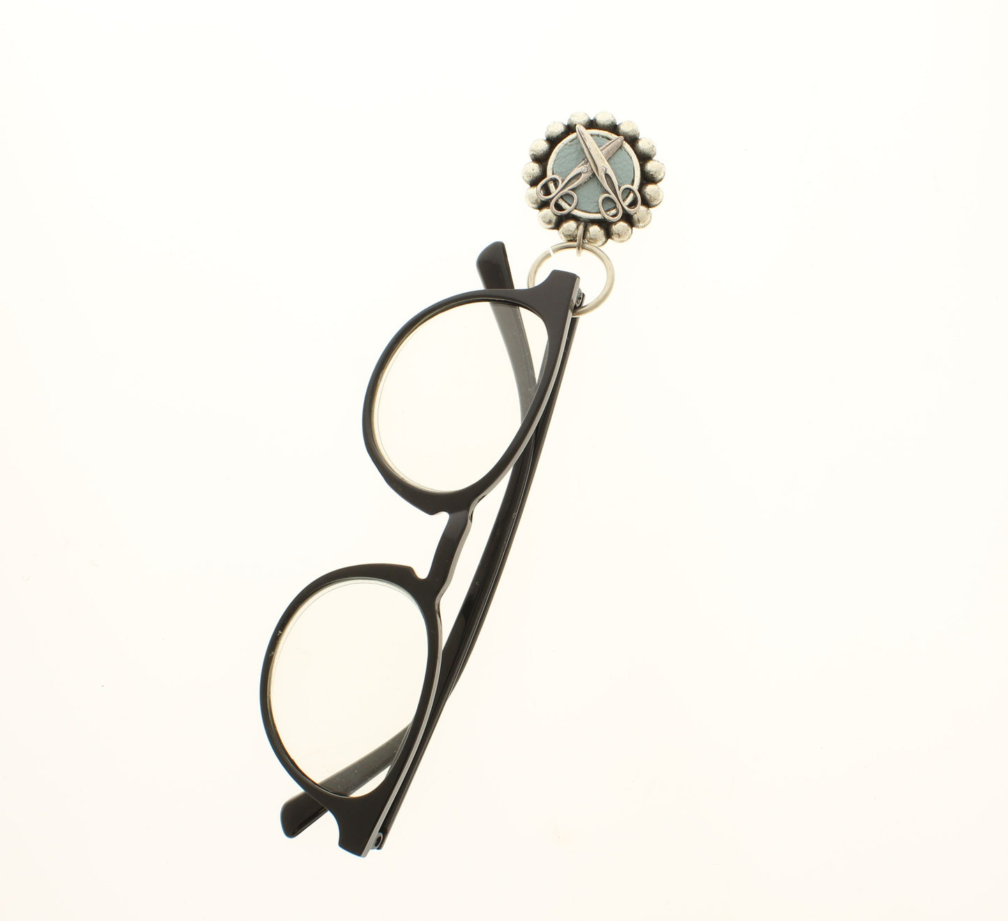 33mm Blue Notions Scissor Eyeglass Holder, made in USA, each