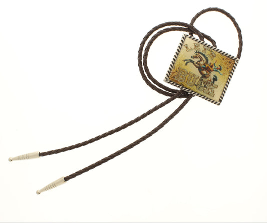 49mm x 59mm Rodeo Legend Bolo Tie, made in USA, each