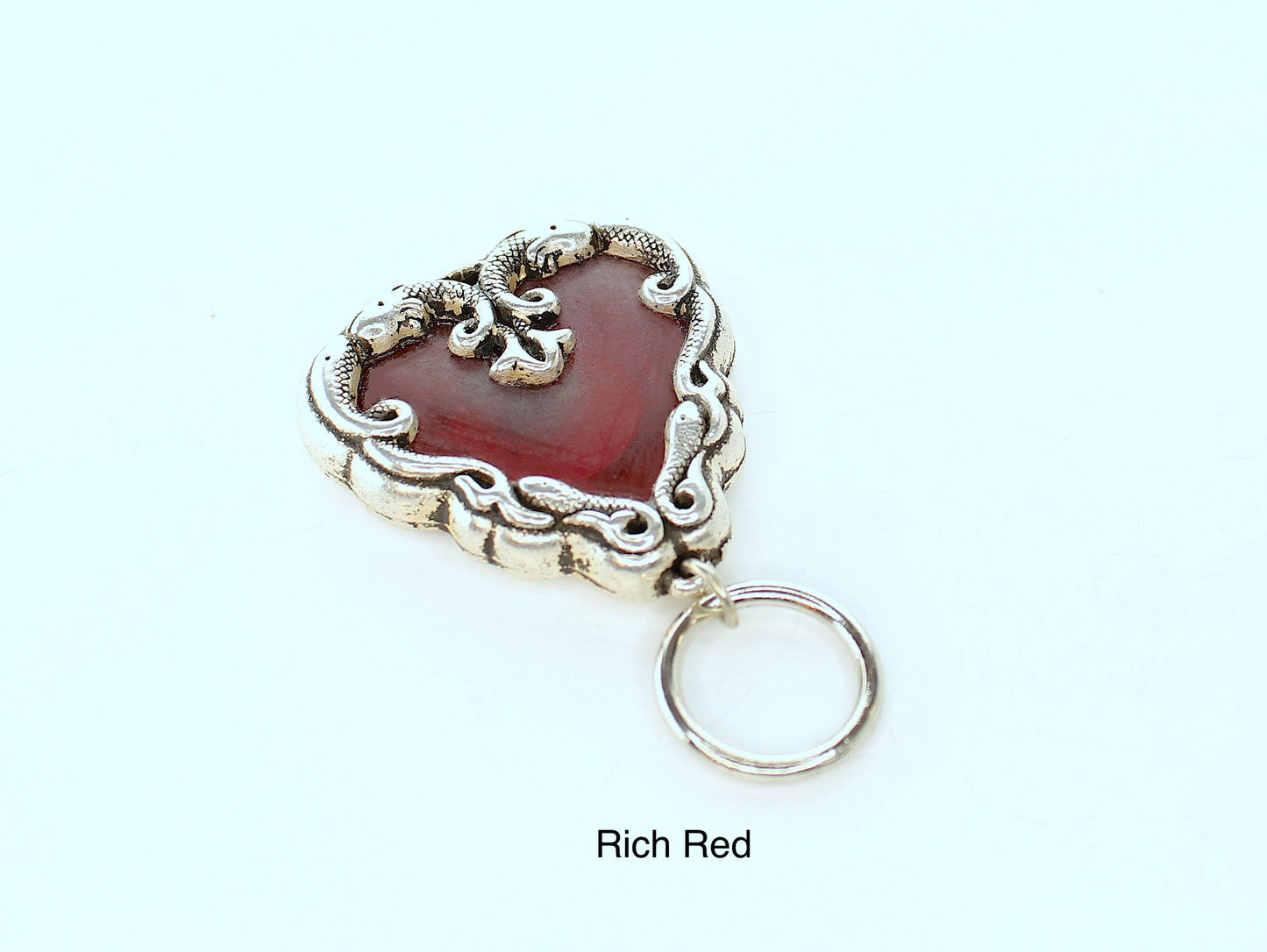 48mm x 45mm Hearts & Harmony Eyeglass Clip, made in USA, each