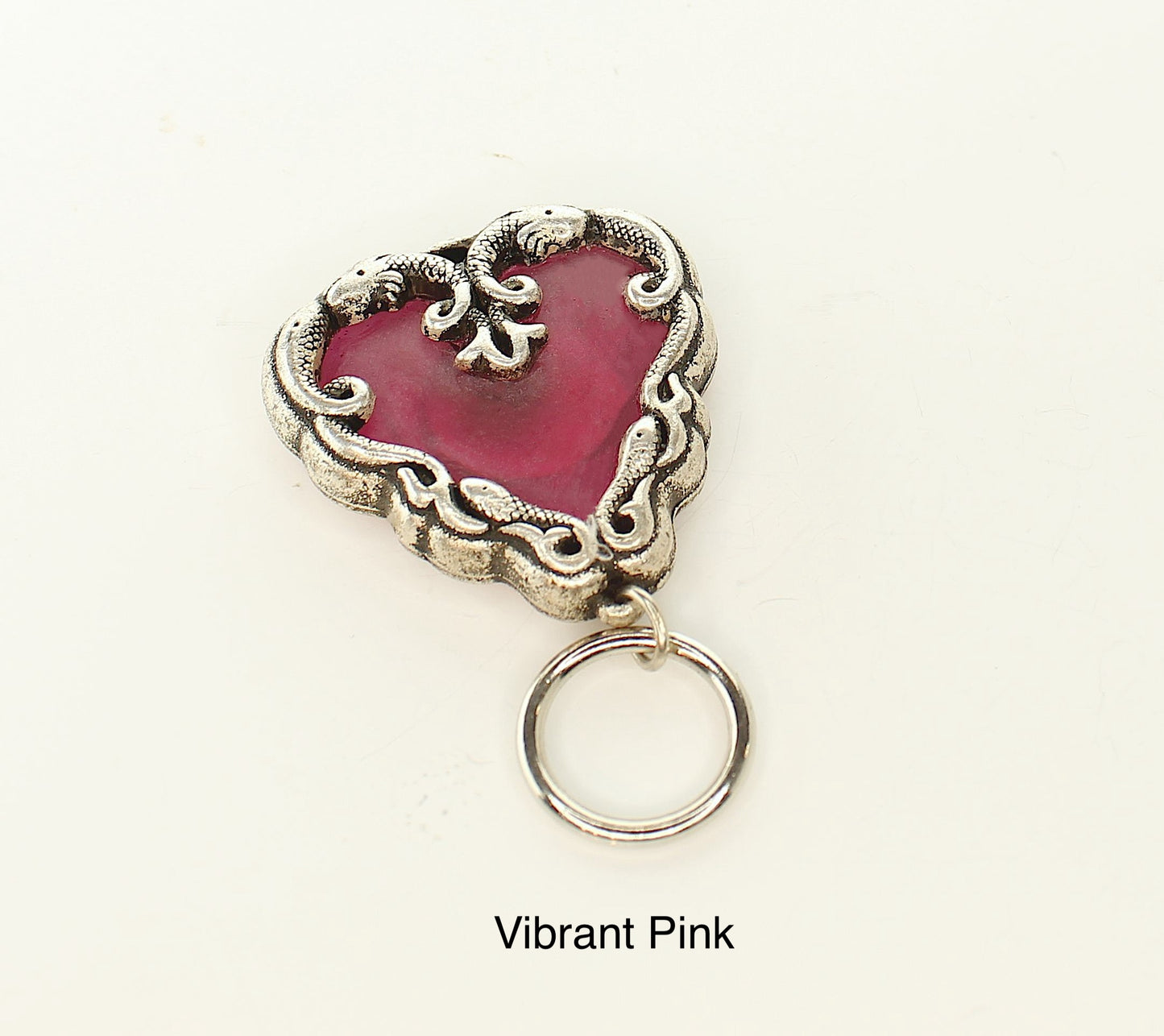 48mm x 45mm Hearts & Harmony Eyeglass Clip, made in USA, each