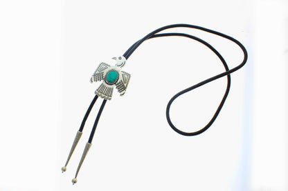 Thunderbird Bolo Tie, 36' Black or Brown Cord, each