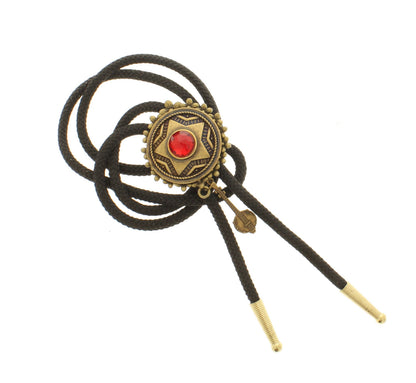 40mm Frontier Star Bolo Tie, made in USA, each