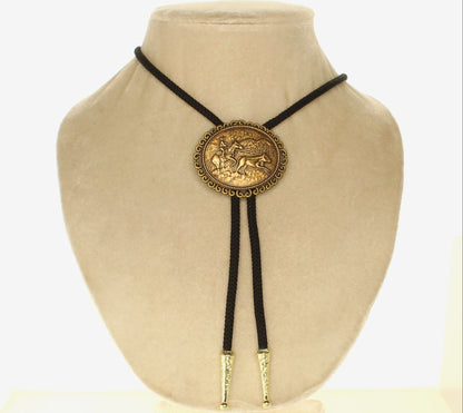 50mm x 59mm Silver or Gold Saddle Bolo, made in USA, each
