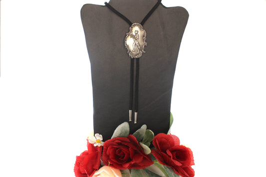 64mm x 42mm Vintage Golfer Bolo Tie, made in USA, each