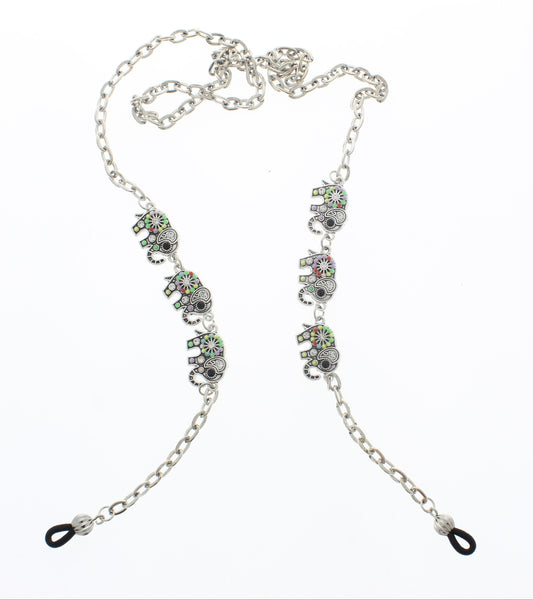 Pachyderm Parade Eye Glass Chain, made in USA, Each