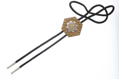 49mm x 56mm Canyonflower Bolo Tie, made in USA, each