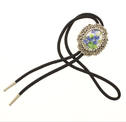 62mm x 51mm Floral Elegance Bolo Tie, made in USA, each