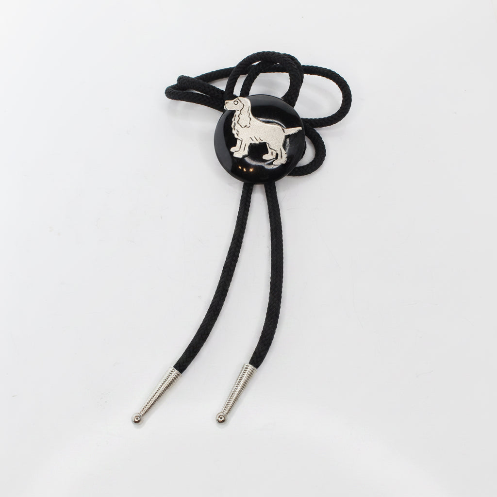 42mm Silver Setter Bolo Tie, made in USA, each