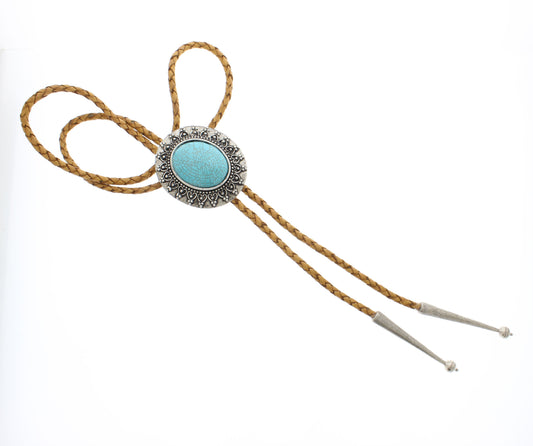 55mm x 48mm Turquoise Prairie Bolo, made in USA, each