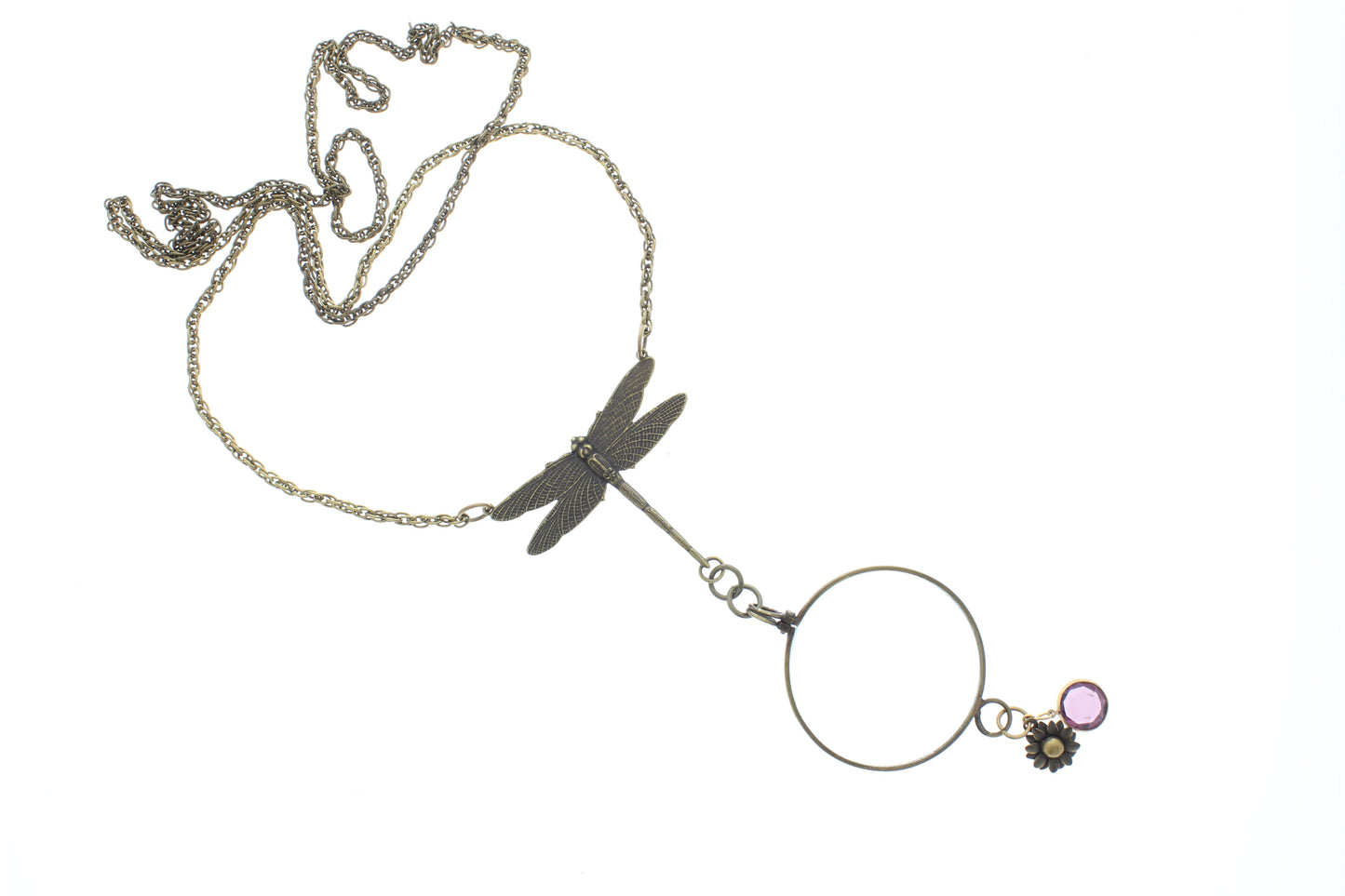 Dragonfly Reverie Necklace, made in USA, each