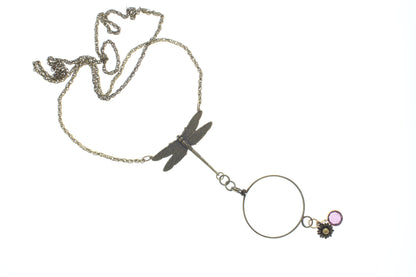 Dragonfly Reverie Necklace, made in USA, each