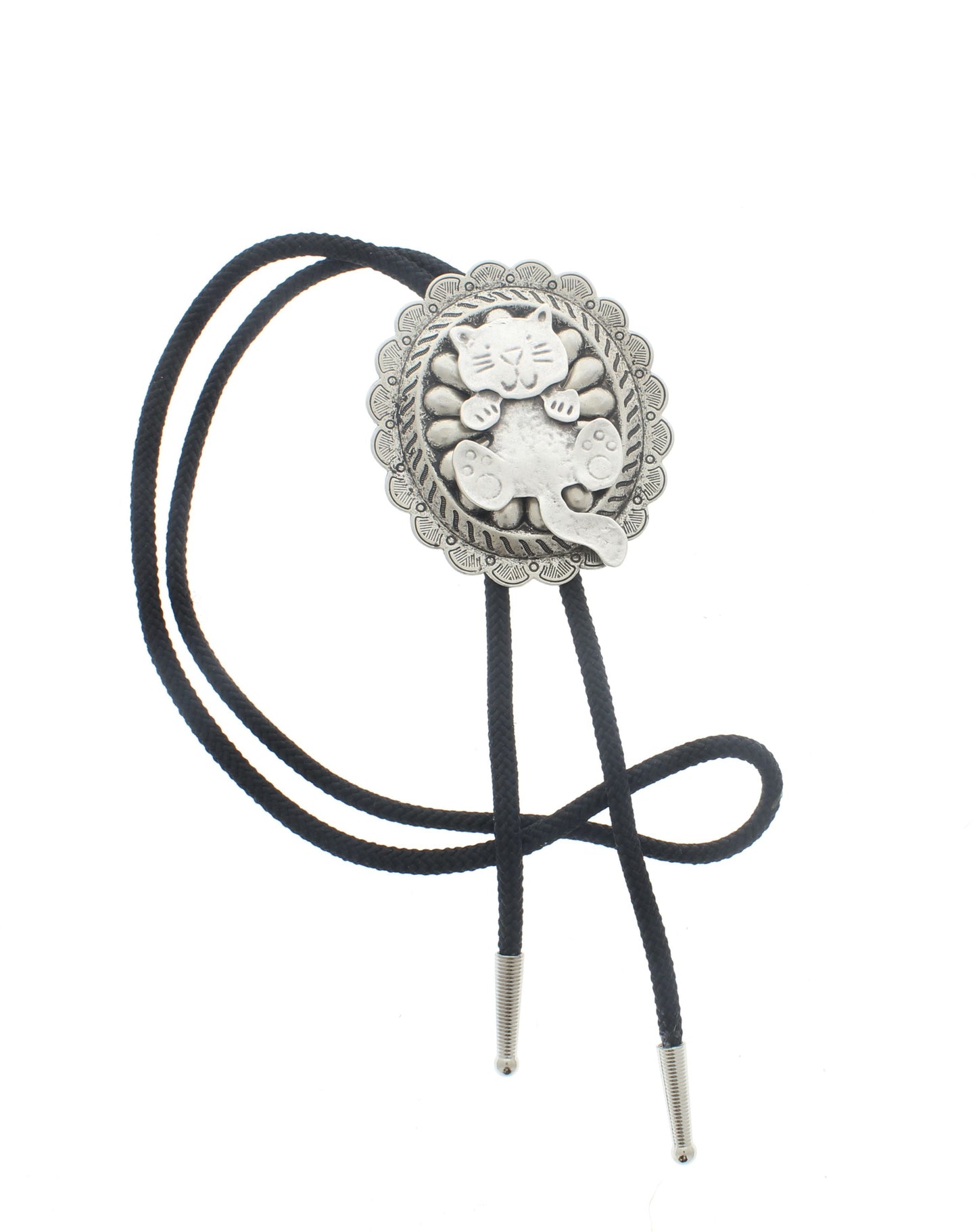 72mm x 64mm Western Whiskers Bolo Tie, made in USA, each