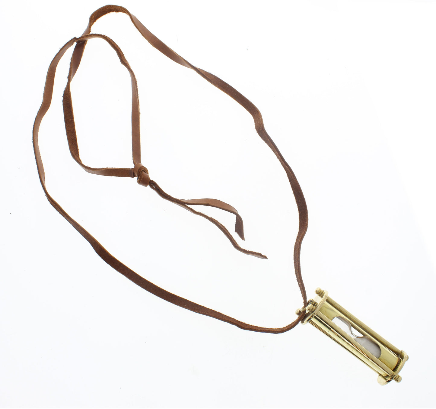 62mm x 21mm Nomad's Hourglass Necklace, made in USA, each